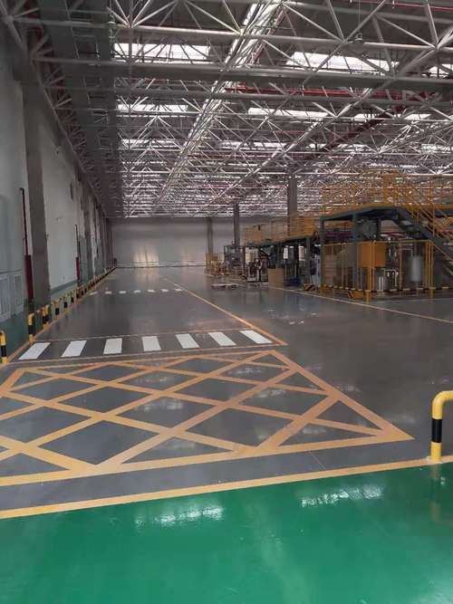 道路划线在5S工厂车间中的应用与南京坚榜的实践